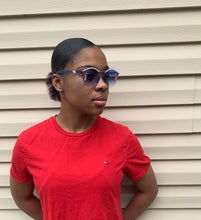 Load image into Gallery viewer, UB Designer Jeweled “Americana” Fashion Sunglasses