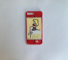 Load image into Gallery viewer, UB Designer IPhone 7/8 Plus “Boudoir Betty” silicone acrylic back case
