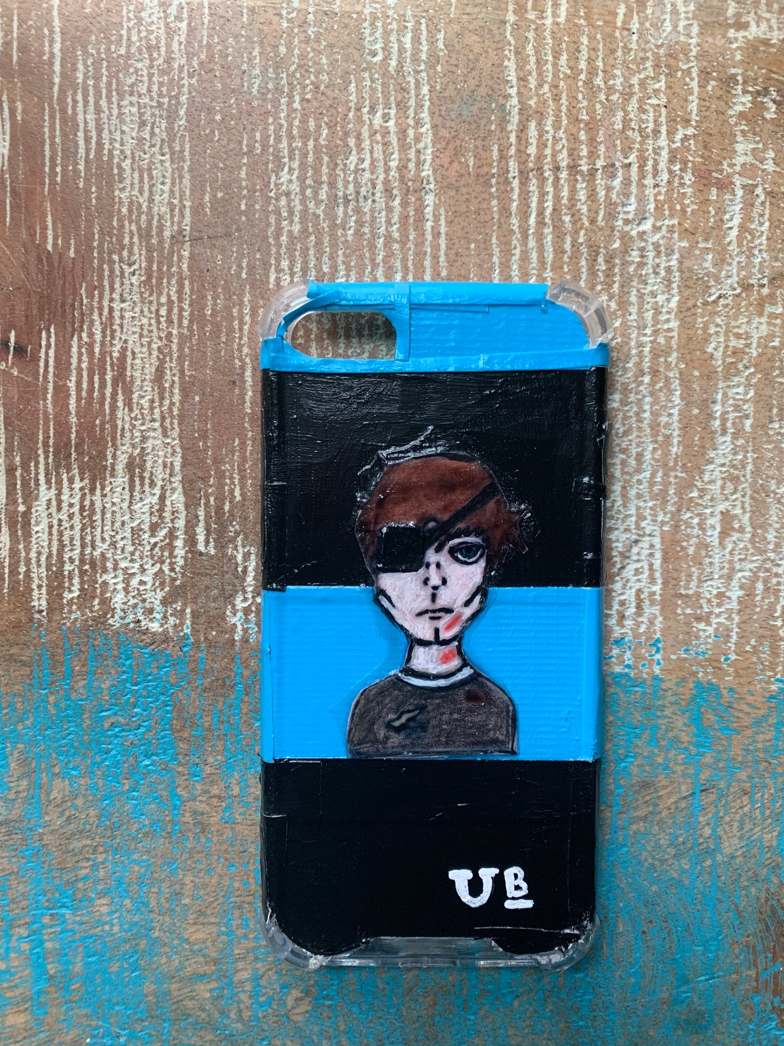 UB Designer IPhone 7/8 “One-eyed Jax” TPU phone case with acrylic back –  The Urban Bully