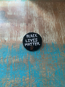 Black Lives Matter pinback badge/button