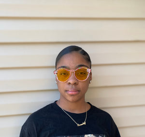 UB Designer Jeweled “Passion Lemonade” Sunglasses