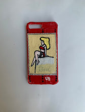 Load image into Gallery viewer, UB Designer IPhone 7/8 Plus “Boudoir Betty” silicone acrylic back case
